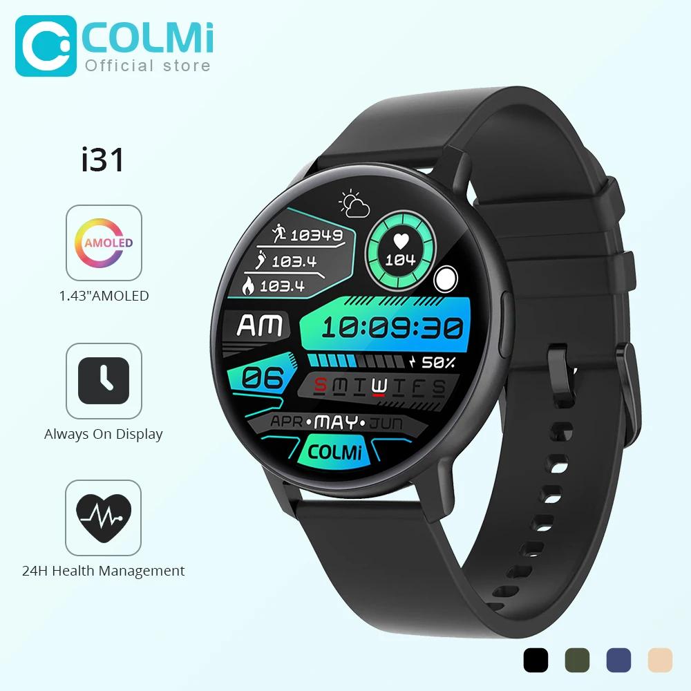 COLMI i31 Smartwatch 1.43 amoled ÷ 100   7  ͸   ׻ ÷ Ʈ ġ  